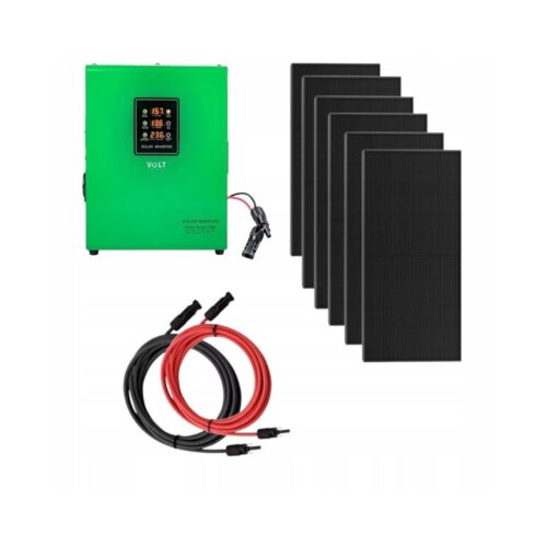 Zestaw solarny do grzania wody Green Boost 3000 6xpanel grzałka bojler