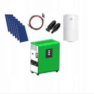 Zestaw solarny do grzania wody Green Boost 3000 6xpanel grzałka bojler