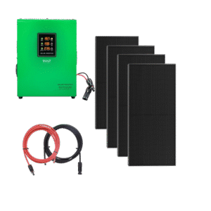 Zestaw solarny do grzania wody Green Boost 3000 4xpanel grzałka bojler