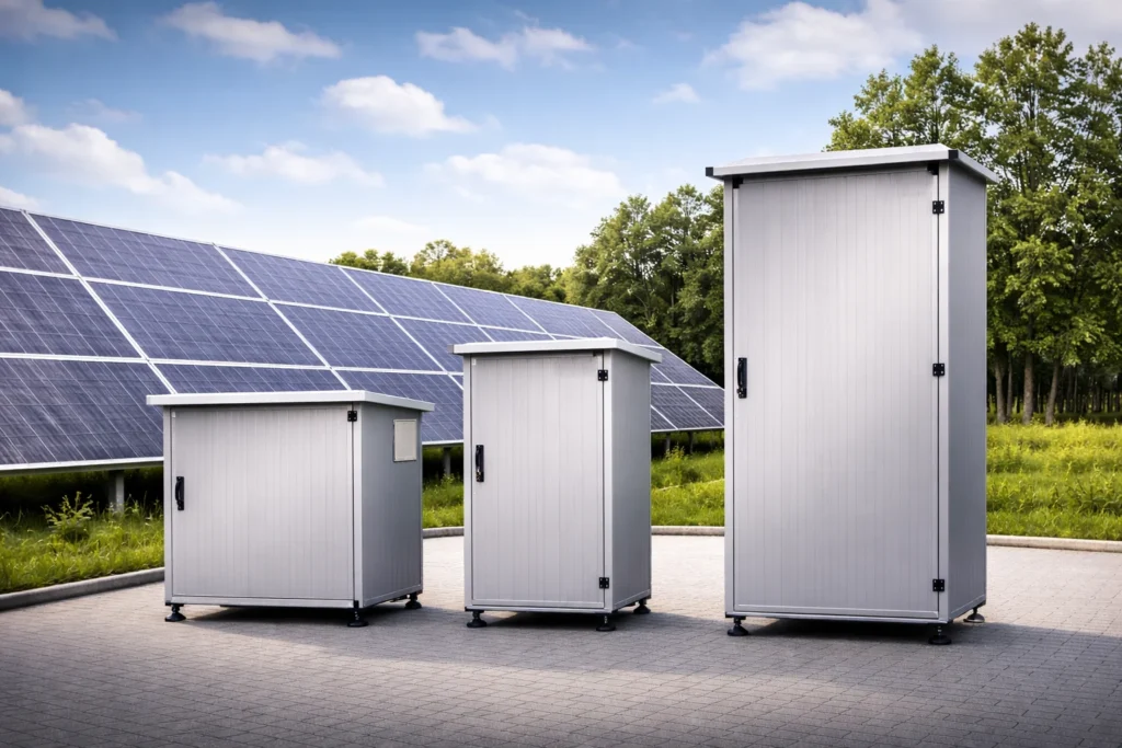Obudowy do magazynów energii różne wymiary