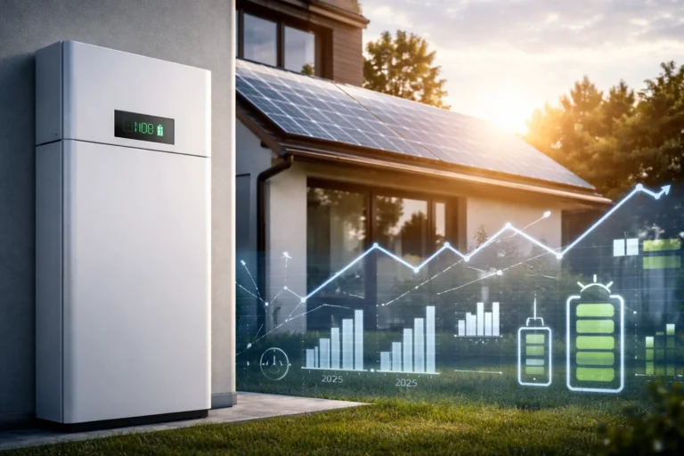 magazyn energii przy domu z fotowoltaiką 2026 nowoczesna instalacja PV i system magazynowania energii