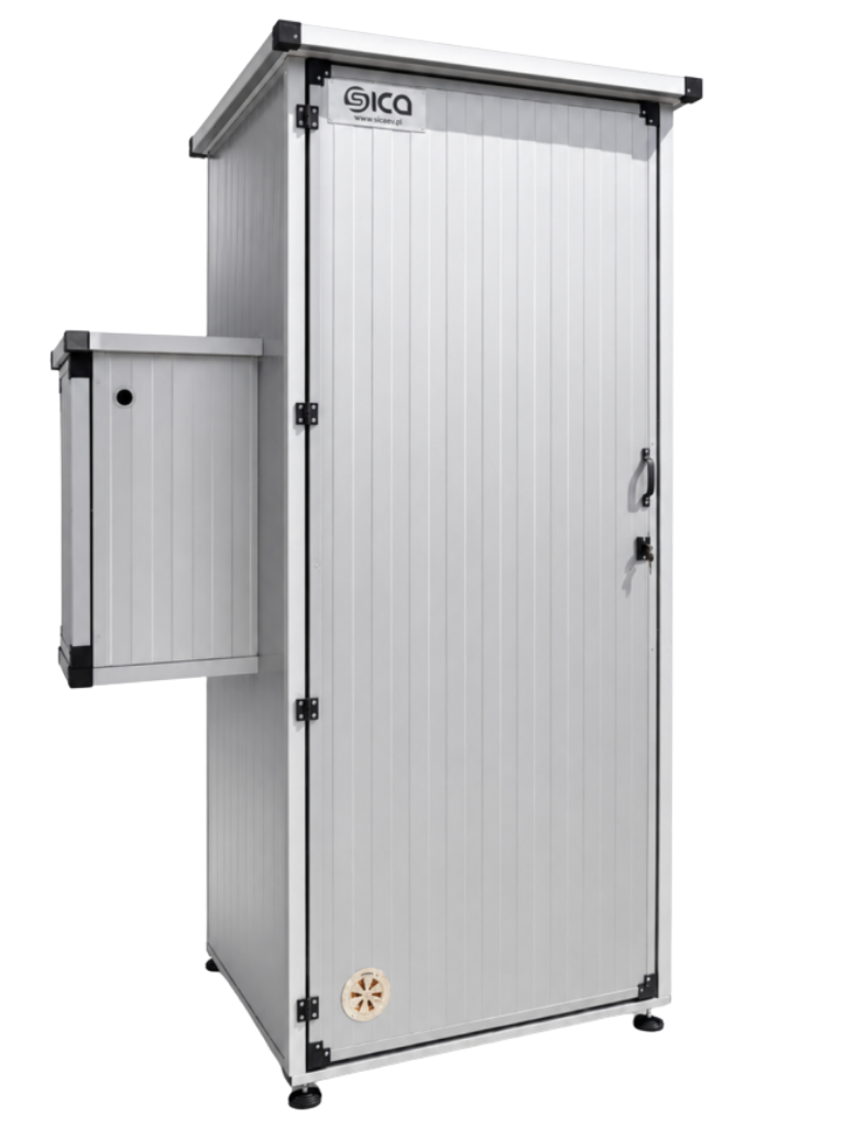 Obudowa do magazynu energii SICA HEATBOX z klimatyzatorem